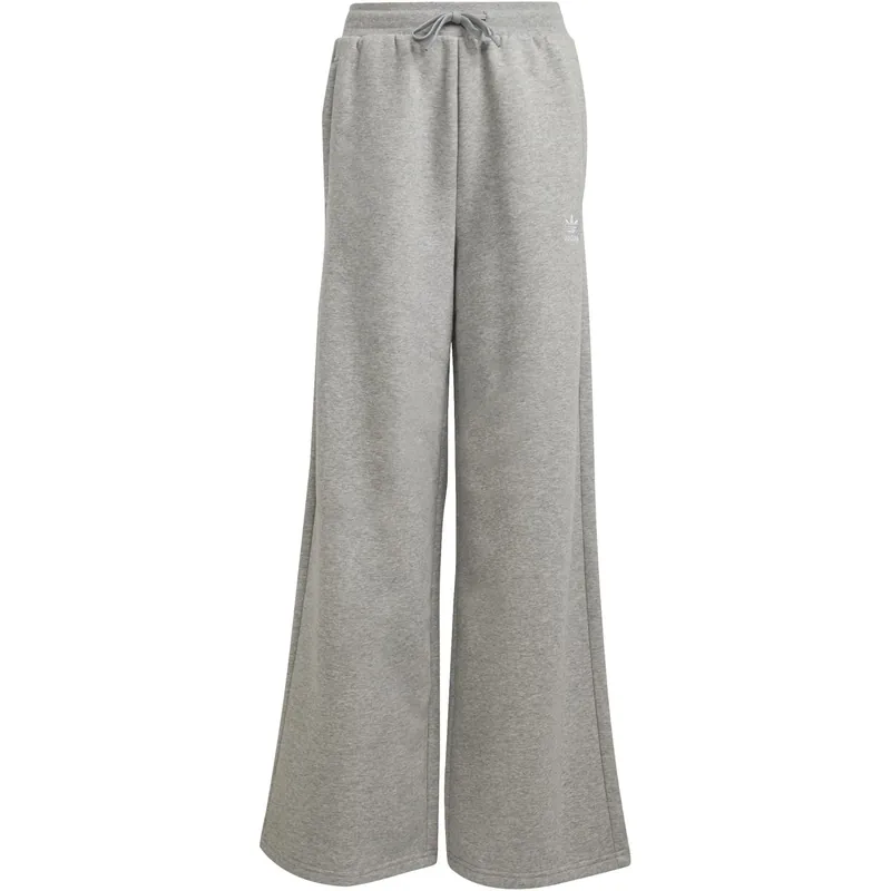 adidas Originals Medium Grey Heather/White Wide Leg Byxor Populär