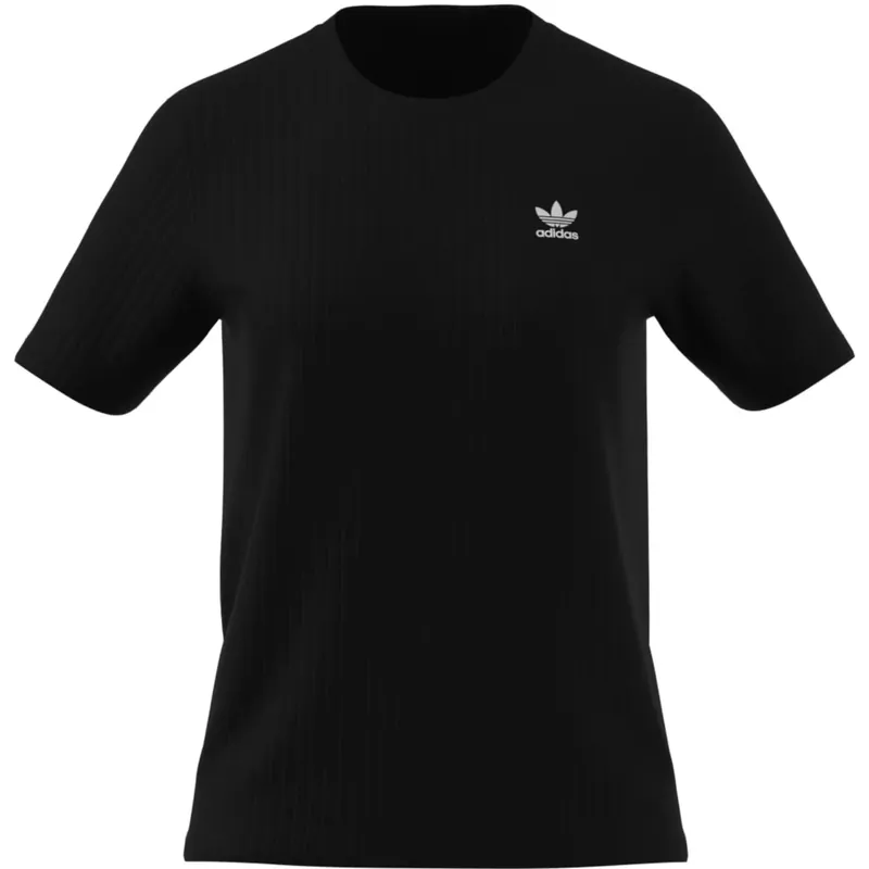 Kundfavorit adidas Originals Black/White Wide Rib T-shirt