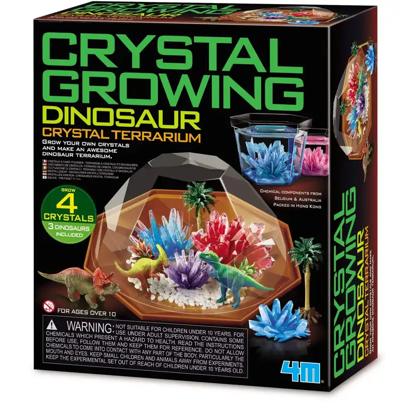 4M Crystal Growing / Dinosaur Crystal Terrarium (EU) Erbjudande