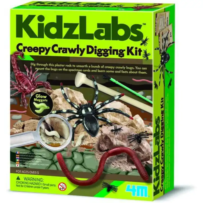 4M Kidzlabs / Creepy Crawly Digging Kit Kundfavorit