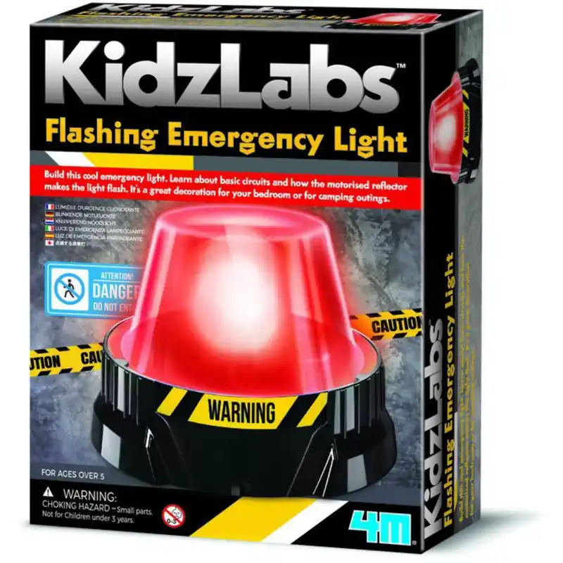 Köp nu 4M Kidzlabs / Flashing Emergency Light