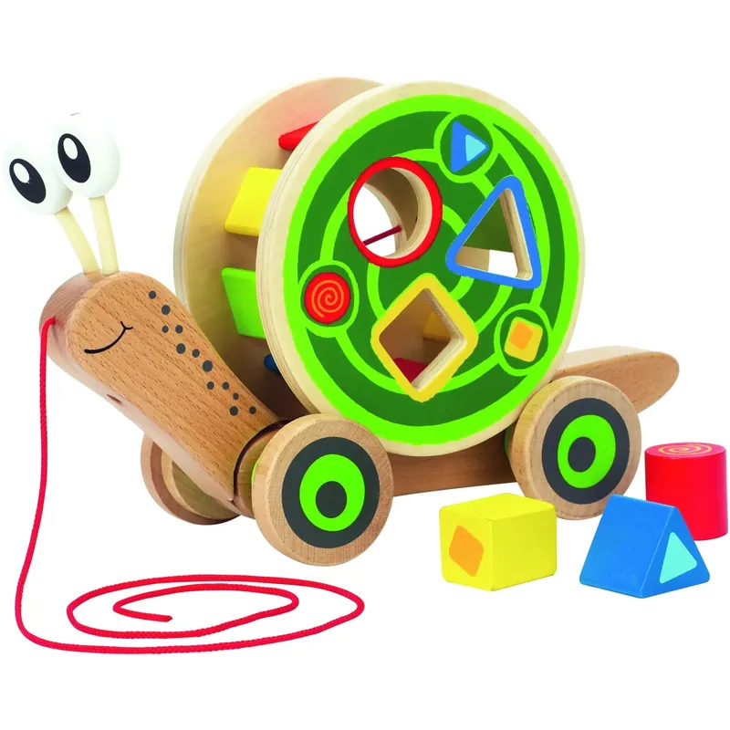 Hape Walk-A-Long Snail Nedsatt pris