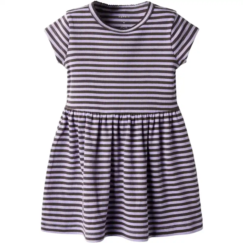 Name It Lavendula Nmfhelina Keps Sleeve Klänning Trygg betalning