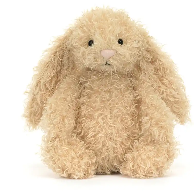 Jellycat Bashful kanin, Lockig Original 31 cm Rea