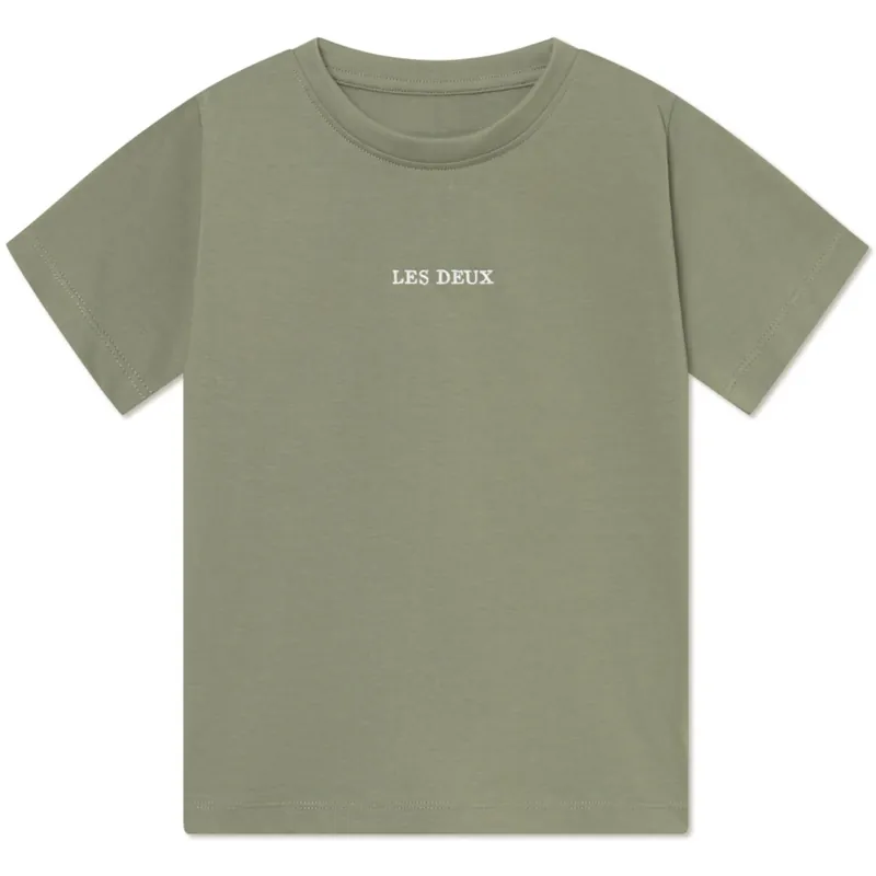 Les Deux Kids Lichen Green Dexter T-Shirt Kids Fynd