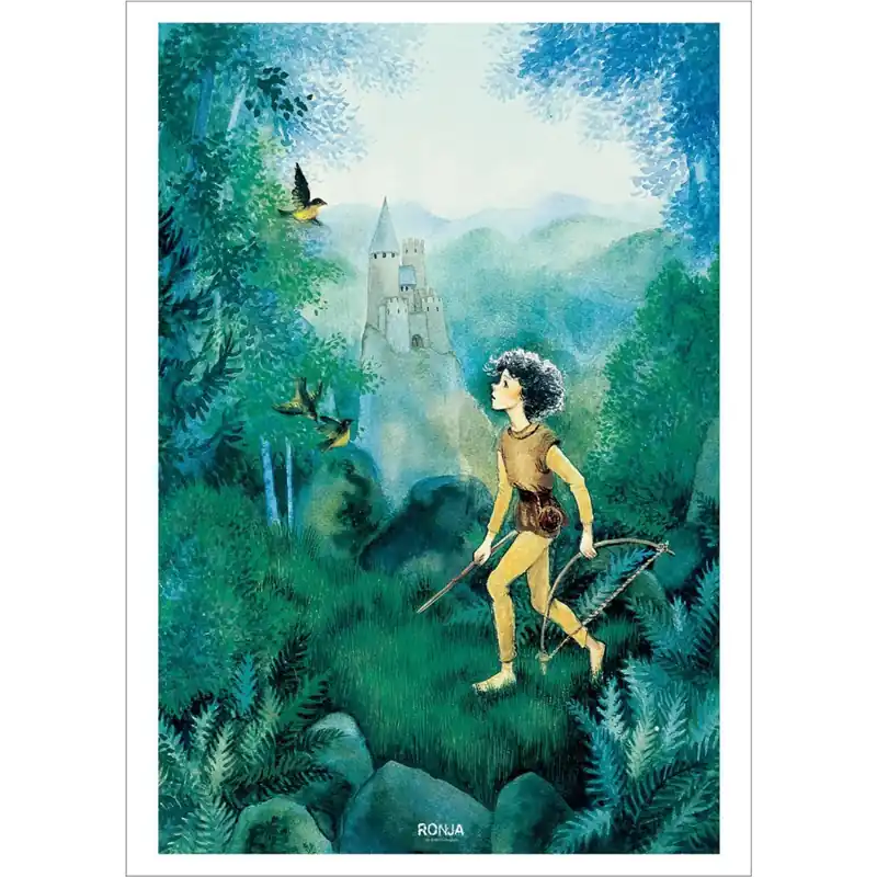 Trygg betalning Poster & Frame Astrid Lindgren - In The Woods - Ronja The Robbers Daughter