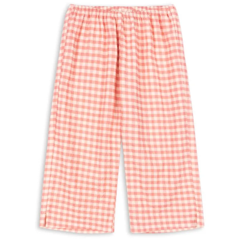 Rea Konges Sløjd Peach Blossom Check RHW X KS Bella Byxor Gots