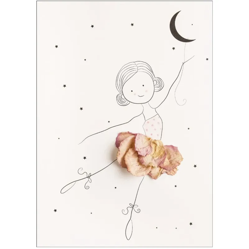 Nedsatt pris Poster & Frame Mette Handberg - Ballerinaskor Ella