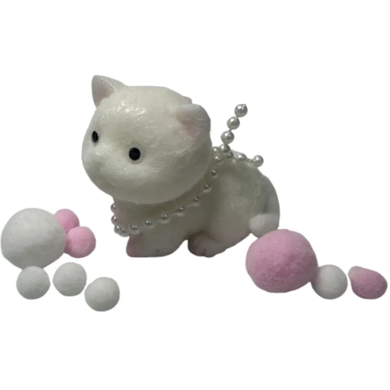 Sista chansen Trend Toys Taba Squishy Pearl Kitten 52gr. CDU
