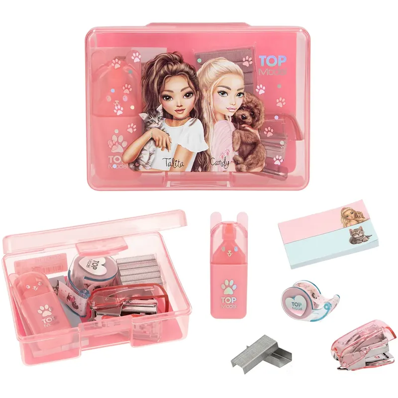 Begränsat antal TOPModel Pink Mini Stationary Sett