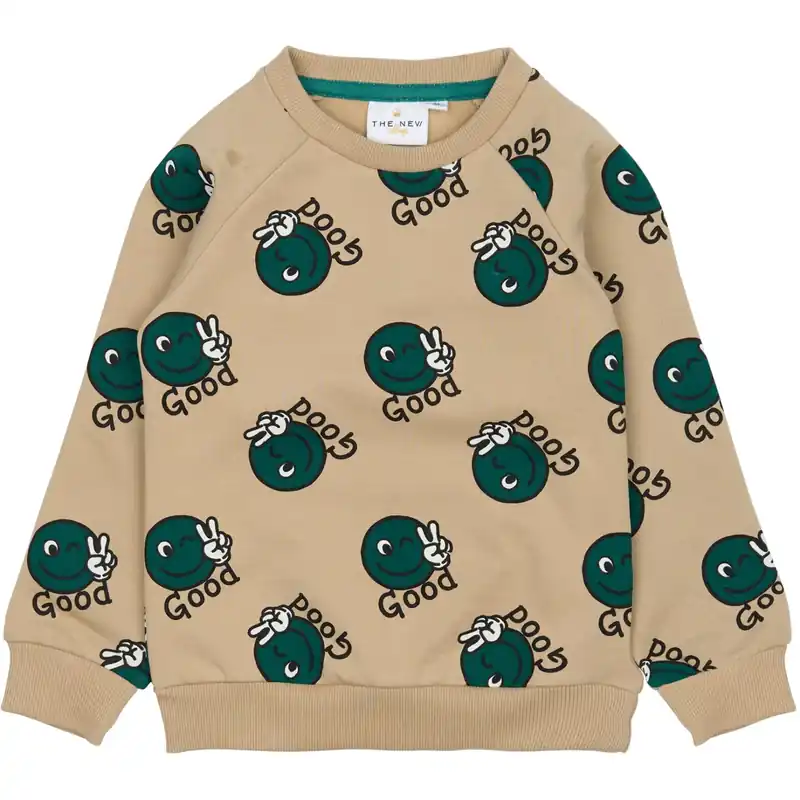 THE NEW Siblings Humus AOP Phil Sweatshirt Begränsad tid