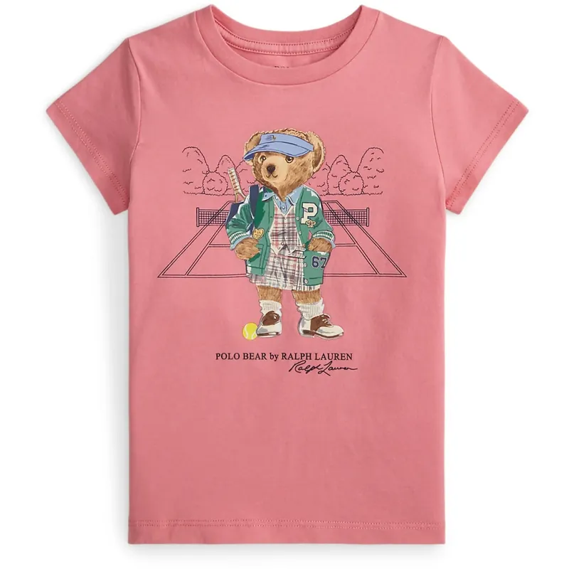 Sista chansen Polo Ralph Lauren Faded Peony Björn T-Shirt