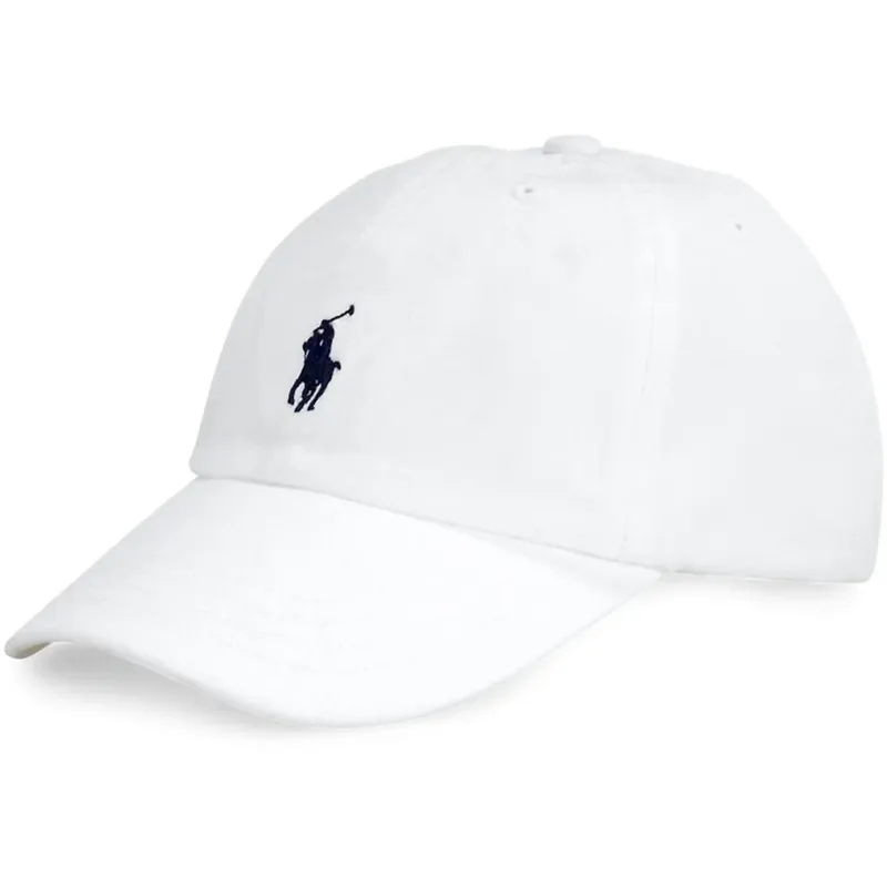 Polo Ralph Lauren White Classic Keps Premium
