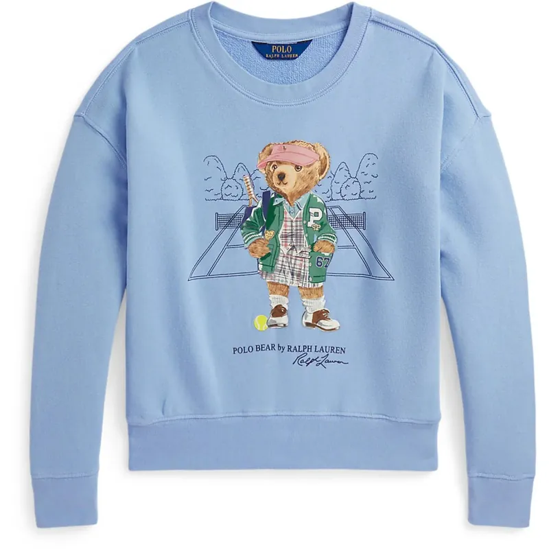 Expressleverans Polo Ralph Lauren Chambray Blue Björn Sweatshirt