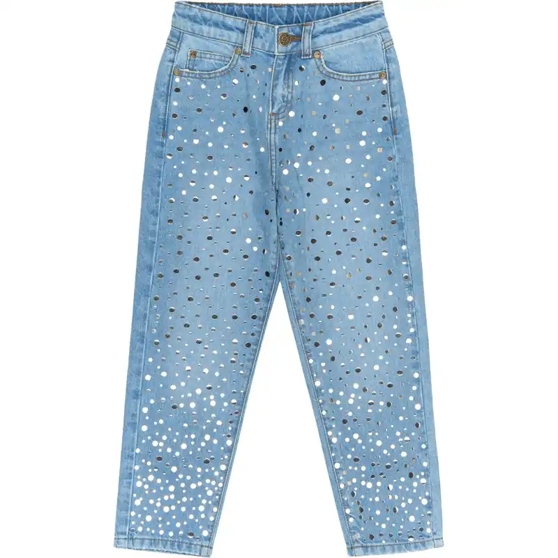 The New Light Blue Denim Romina Mom Fit Jeans prisnedsättning