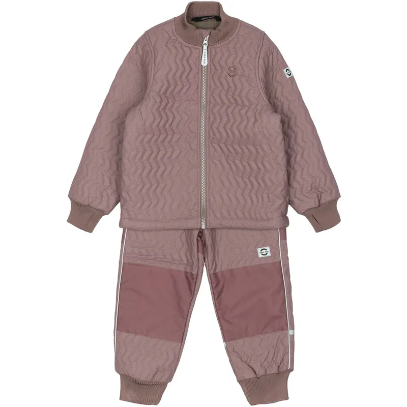 Sänkt pris Mikk-Line Twilight Mauve Täcke Sett W. Fleece