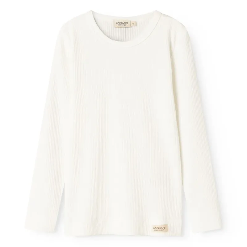 Lågt pris MarMar Modal Gentle White Plain Blus