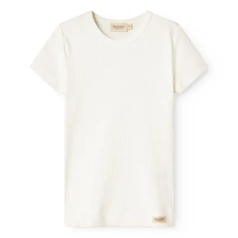 MarMar Modal Gentle White Plain T-shirt Utförsäljning