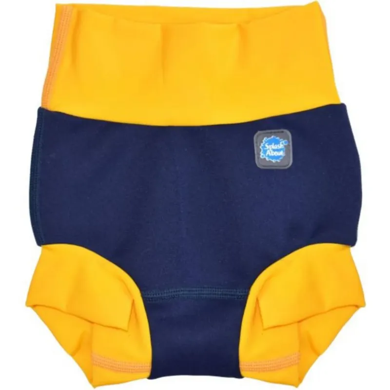 Splash About Navy/Yellow Happy Nappy Populärt val