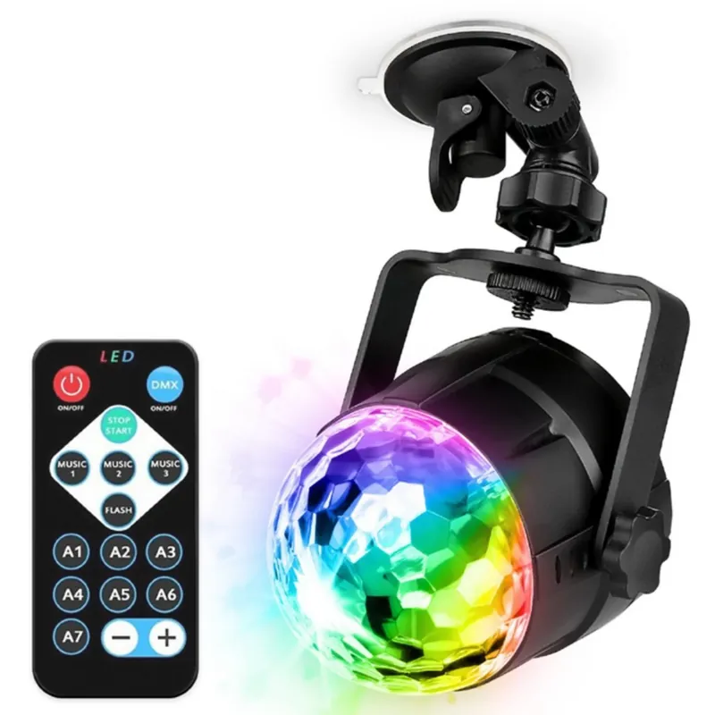 Music Party Light Sound Active Multi Colour Leds Begränsat erbjudande