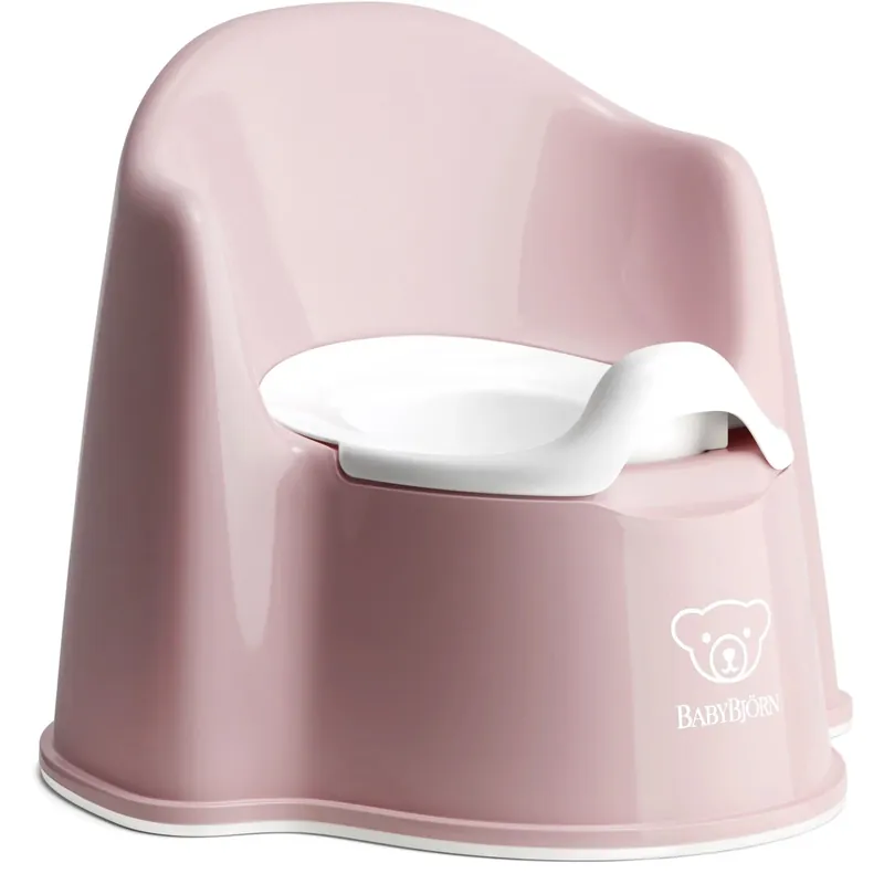 Erbjudande BabyBjörn Pink/White Pottestol