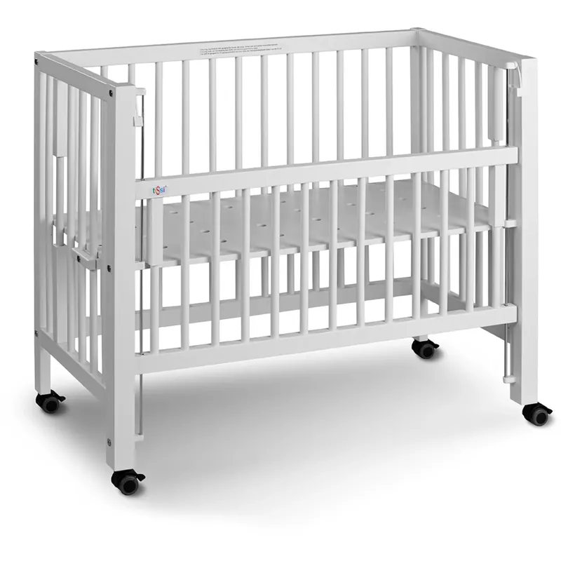 tiSsi® White Laquer Sophie Barneseng Massiv Bok Populär