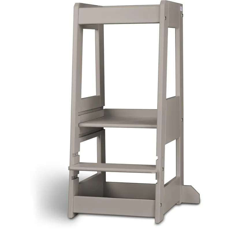 Expressleverans tiSsi® Stormy Grey Laquer Felix Lärande Torn Massiv Bok