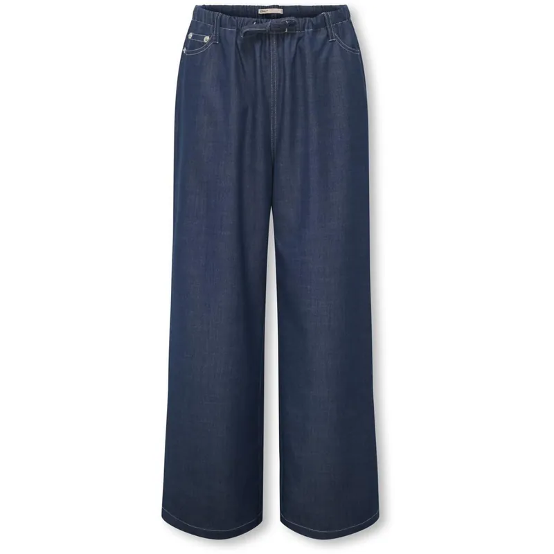 Endast denna vecka kids ONLY Naval Academy Contrast Stitches Kogjina Mw Wide Stitch Byxor Cp Pnt