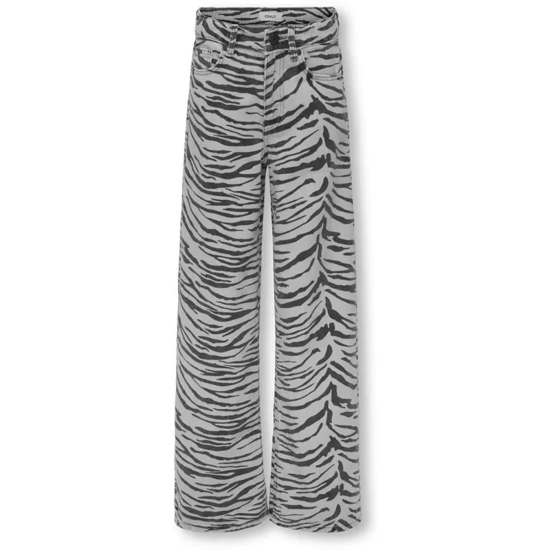 kids ONLY Ecru Zebra Koghope Hw Zebra Wide Dnm Sik Snabb leverans