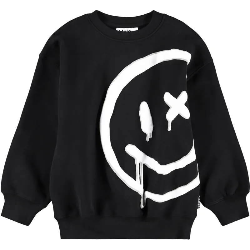 Molo Drippy White Mar Sweatshirt Endast idag