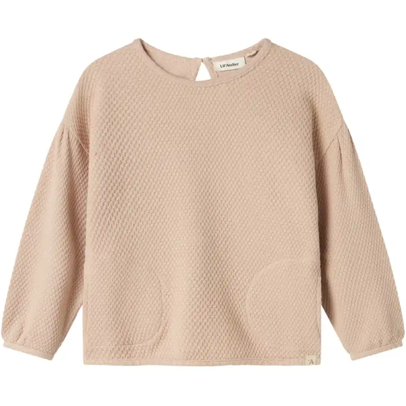 Utförsäljning Lil‘Atelier Cameo Rose Nmfnoella Ls Oversize Sweat Lil
