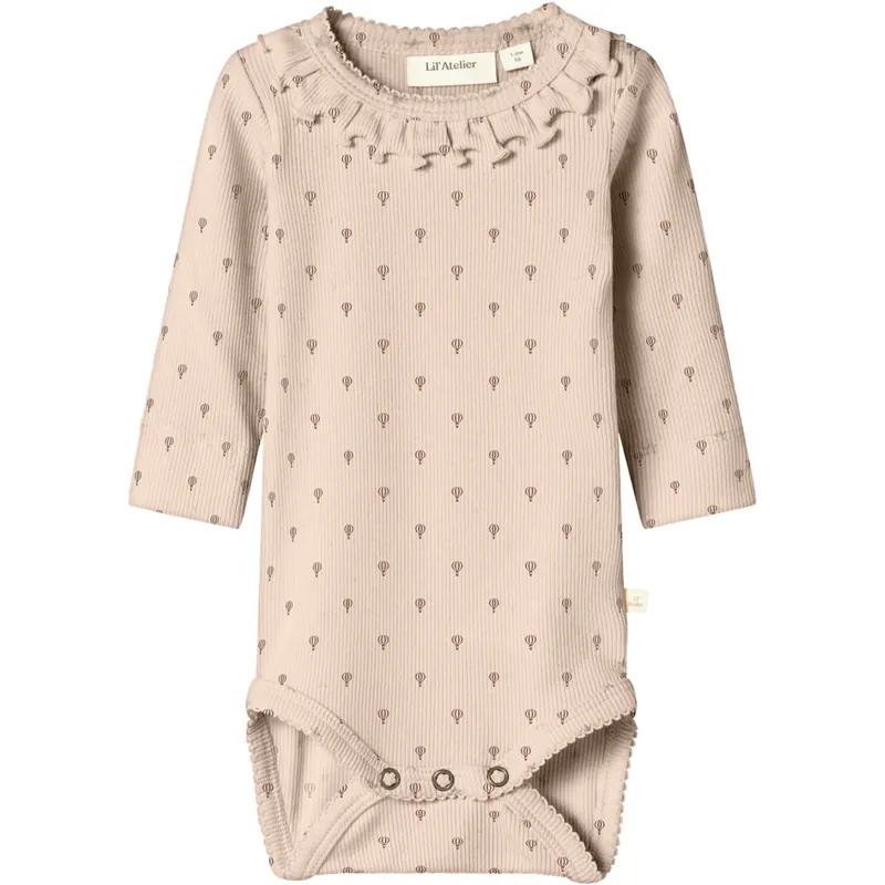 Utförsäljning Lil‘Atelier Cameo Rose Nbfgago Kis Ls Slim Body Lil