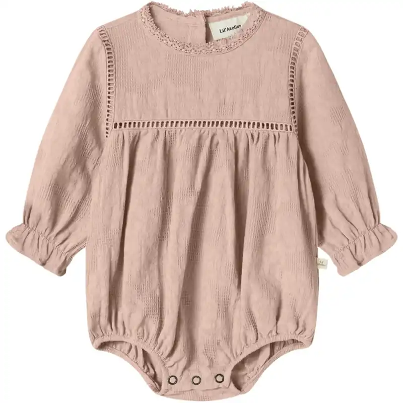 Lil‘Atelier Cameo Rose Nbfofira Ls Loose Skjorta Body Lil Snabb frakt