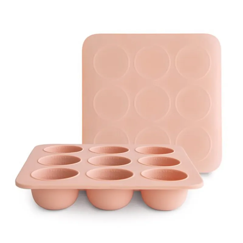 Mushie Blush Baby Food Freezer Tray Erbjudandepris