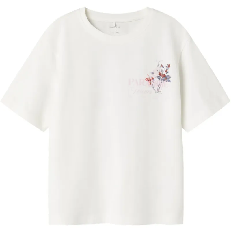 Name It Cloud Dancer Nkfnorla Ss Nreg Topp Sänkt pris