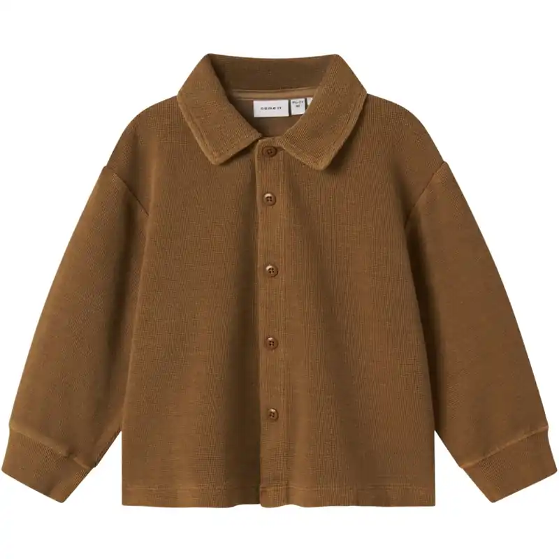 Name It Rubber Nmmneilok Ls Overshirt Rabatt