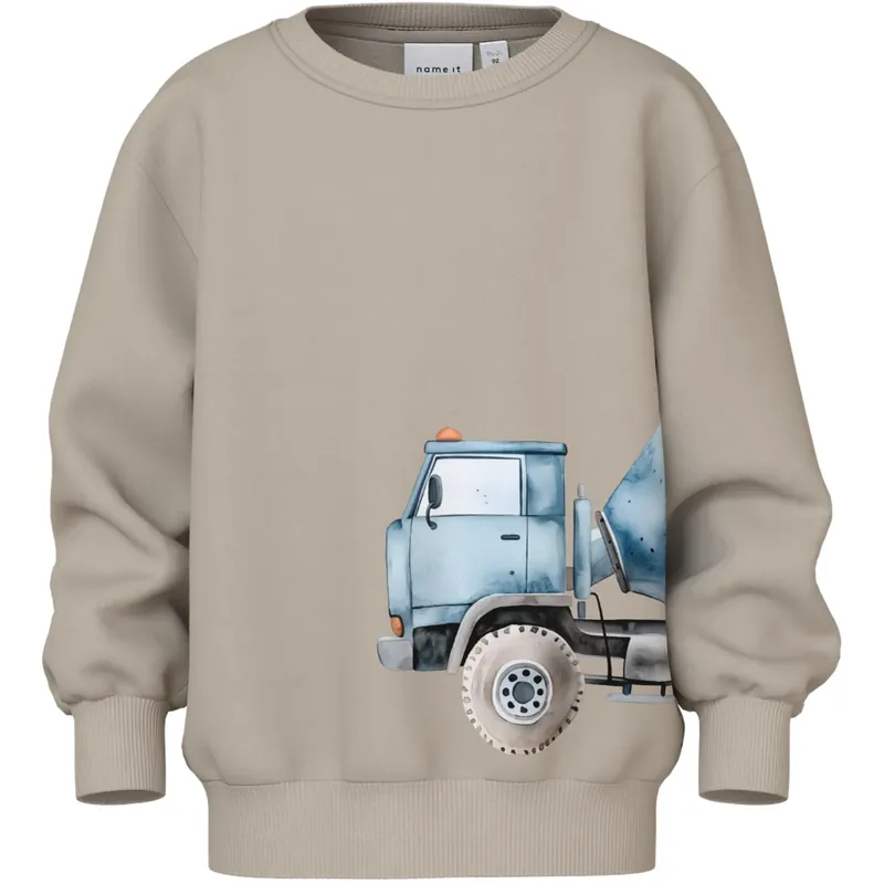 Populärt val Name It Island Fossil Nmmnarina Ls Nreg Sweat Bru Box