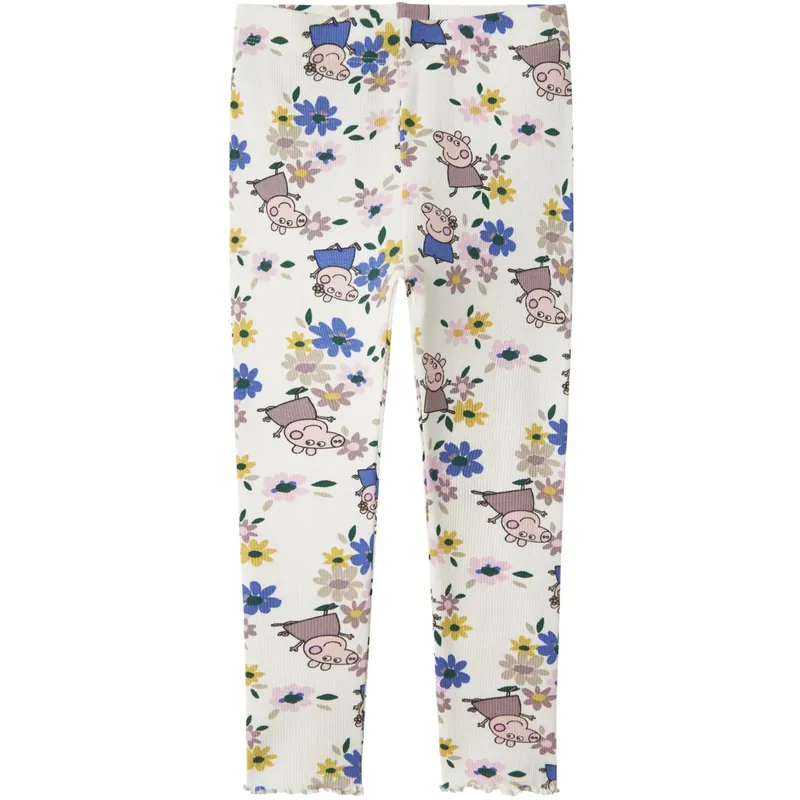 Name It Cloud Dancer Nmfansa Peppa Leggings Cplg Rabatter