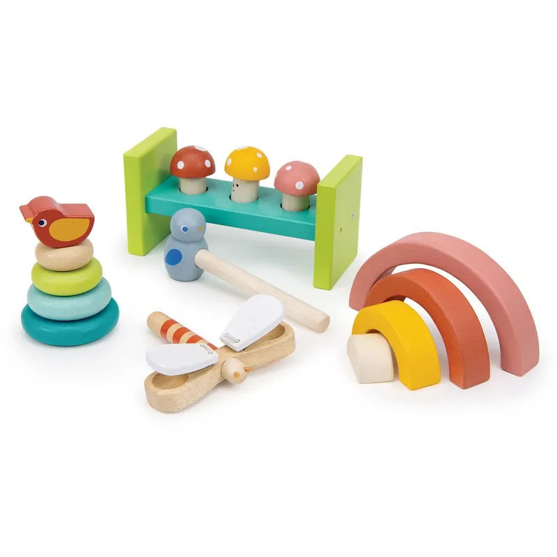 Mentari Hammerboard Set Trädgård Tema Rabatt