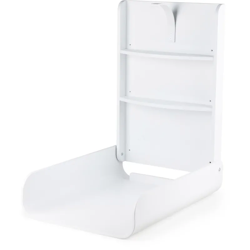 Snabb leverans Sebra White Sebra Wall Mounted Changing Table