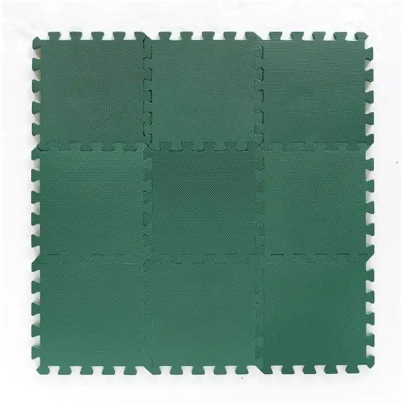 Begränsat erbjudande BabyDan Dark Green Lekmatta