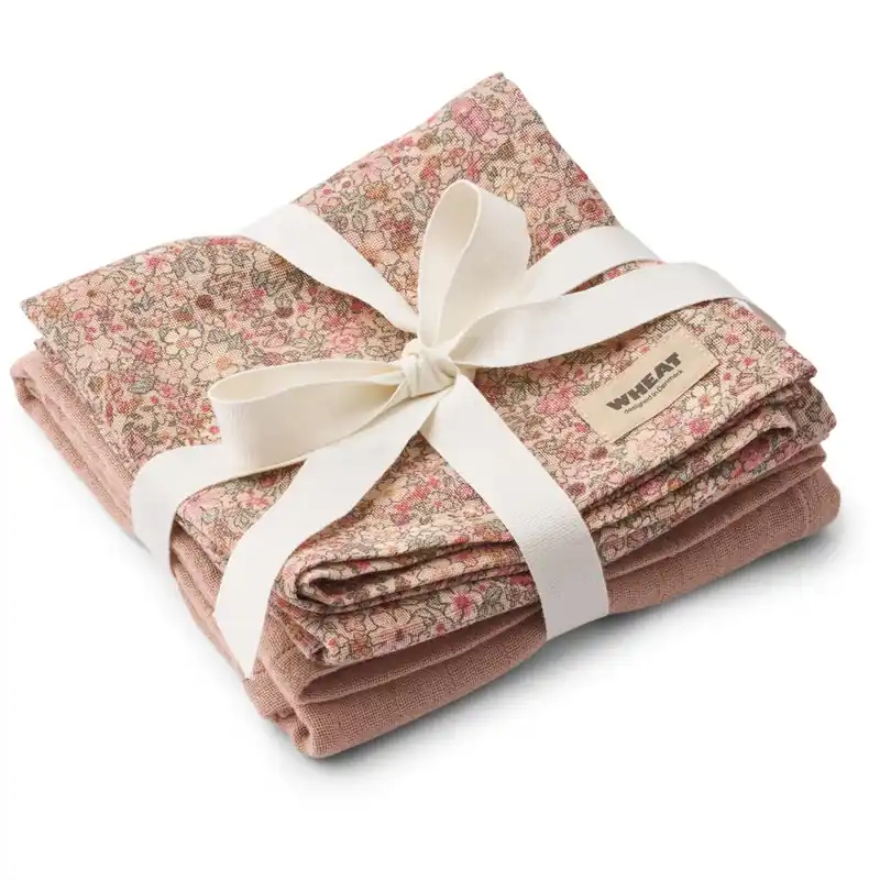 Wheat Rose Dust 2 Pk Muslin Kaya Beställ nu
