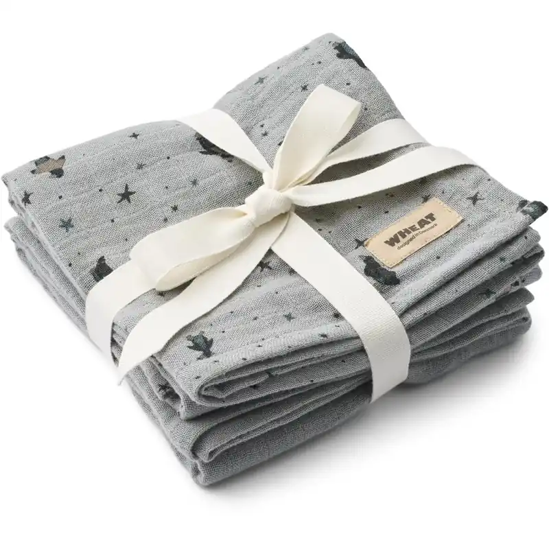 prisnedsättning Wheat Soft Rain 2 Pk Muslin Kaya