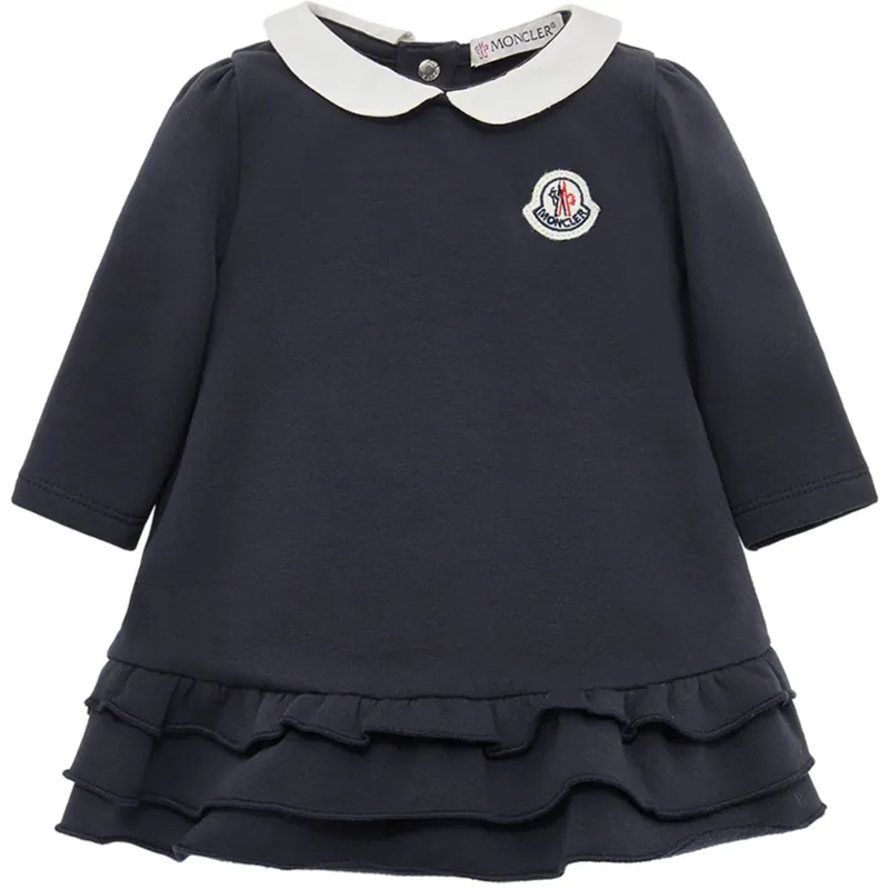 Snabb leverans Moncler Navy Klänning