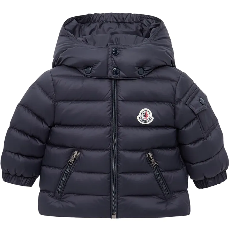 Moncler Navy Jules Jacka Begränsat erbjudande