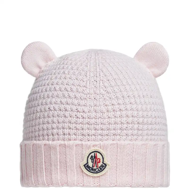 Moncler Light Pink Mössa prisnedsättning
