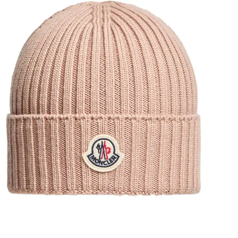 I lager Moncler Beige Mössa