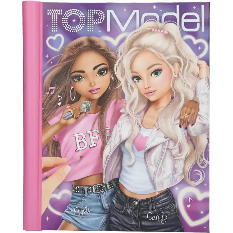 Trygg betalning TOPModel My Bff Colouring Bok Med Led Och Sound