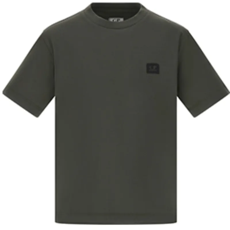 C.P. Company Grape Leaf Green T-Shirt Kort Sleeve Trygg betalning