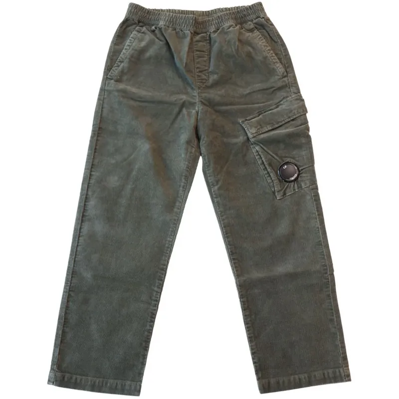 Kampanjpris C.P. Company Grape Leaf Green Long Trousers